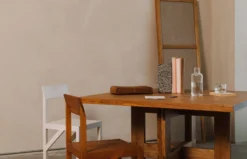 Farmhouse Trestle Table Square