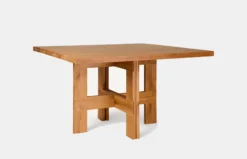 Farmhouse Trestle Table Square