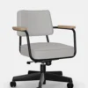 Fauteuil Direction Pivotant – Twill – Light Grey