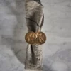 Flower Napkin Ring Dore Feuilles