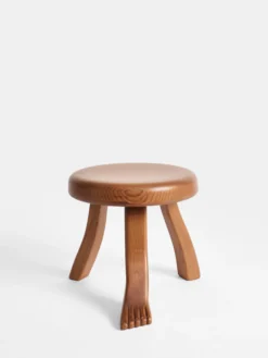 Foot Stool - Oiled Chestnut