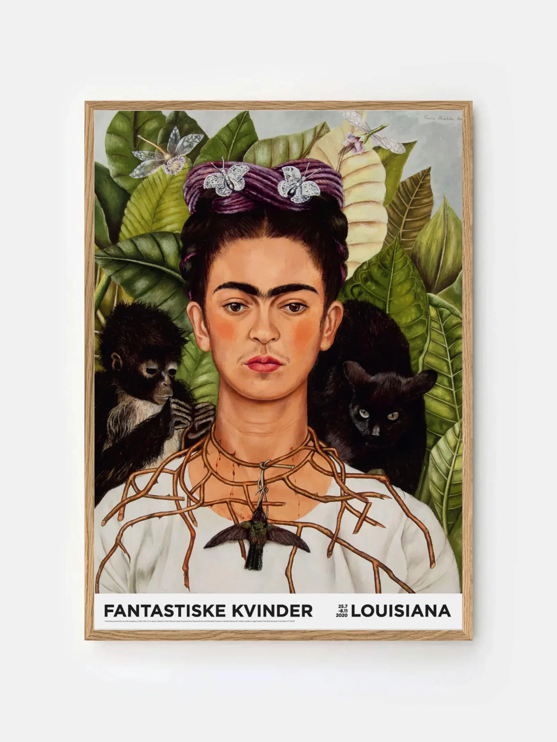 Frida Kahlo - Autorretrato con collar de