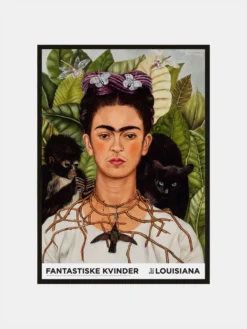 Frida Kahlo - Autorretrato con collar de