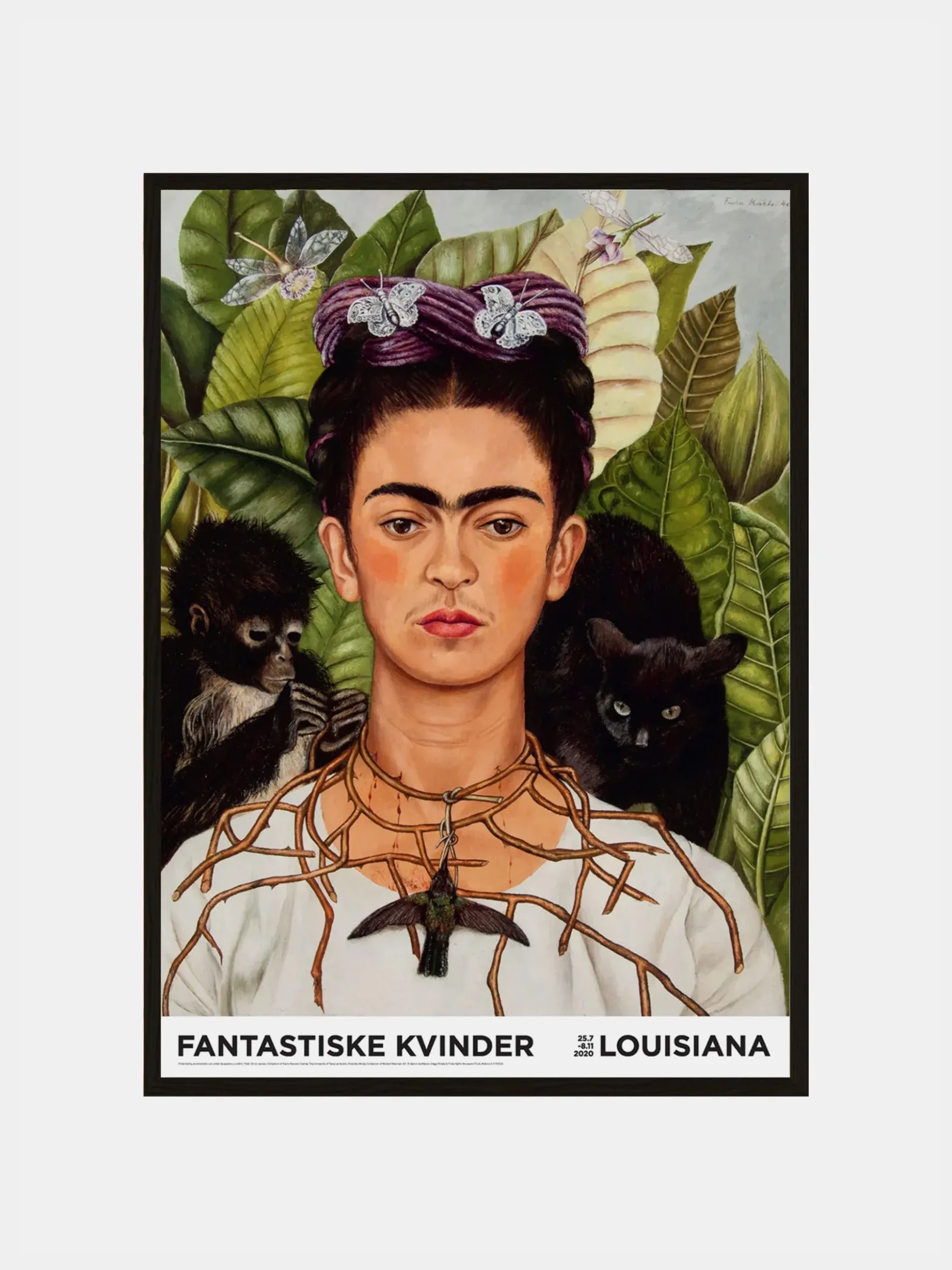 Frida Kahlo - Autorretrato con collar de