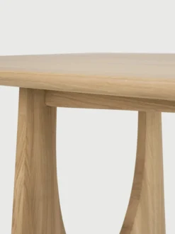 Geometric Dining Table - Oak