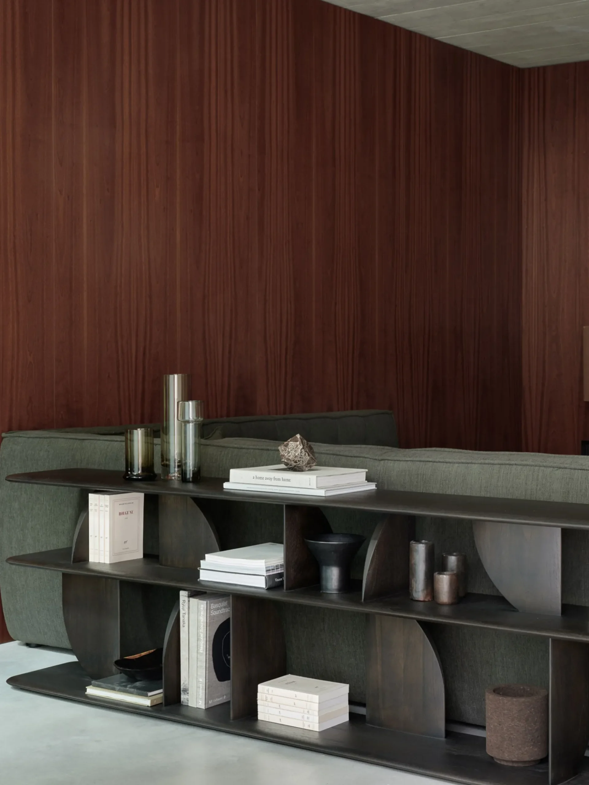 Geometric Sofa Console
