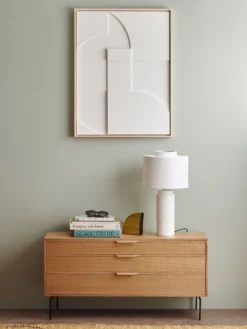 Gesso Table Lamp