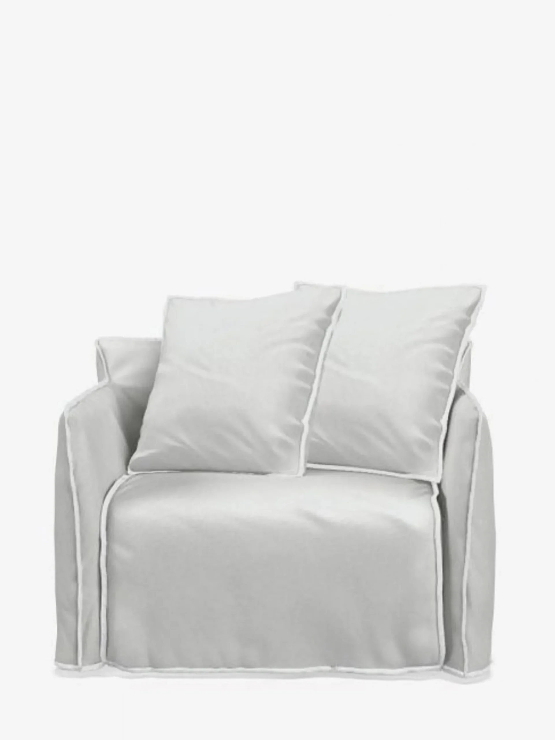 Ghost Out 09 Love Seat – Category B – Natural Lino Bianco