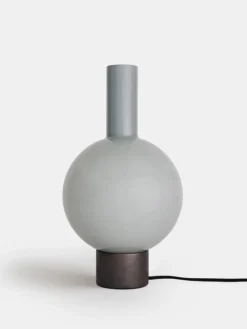 Glass Puritan Table Lamp