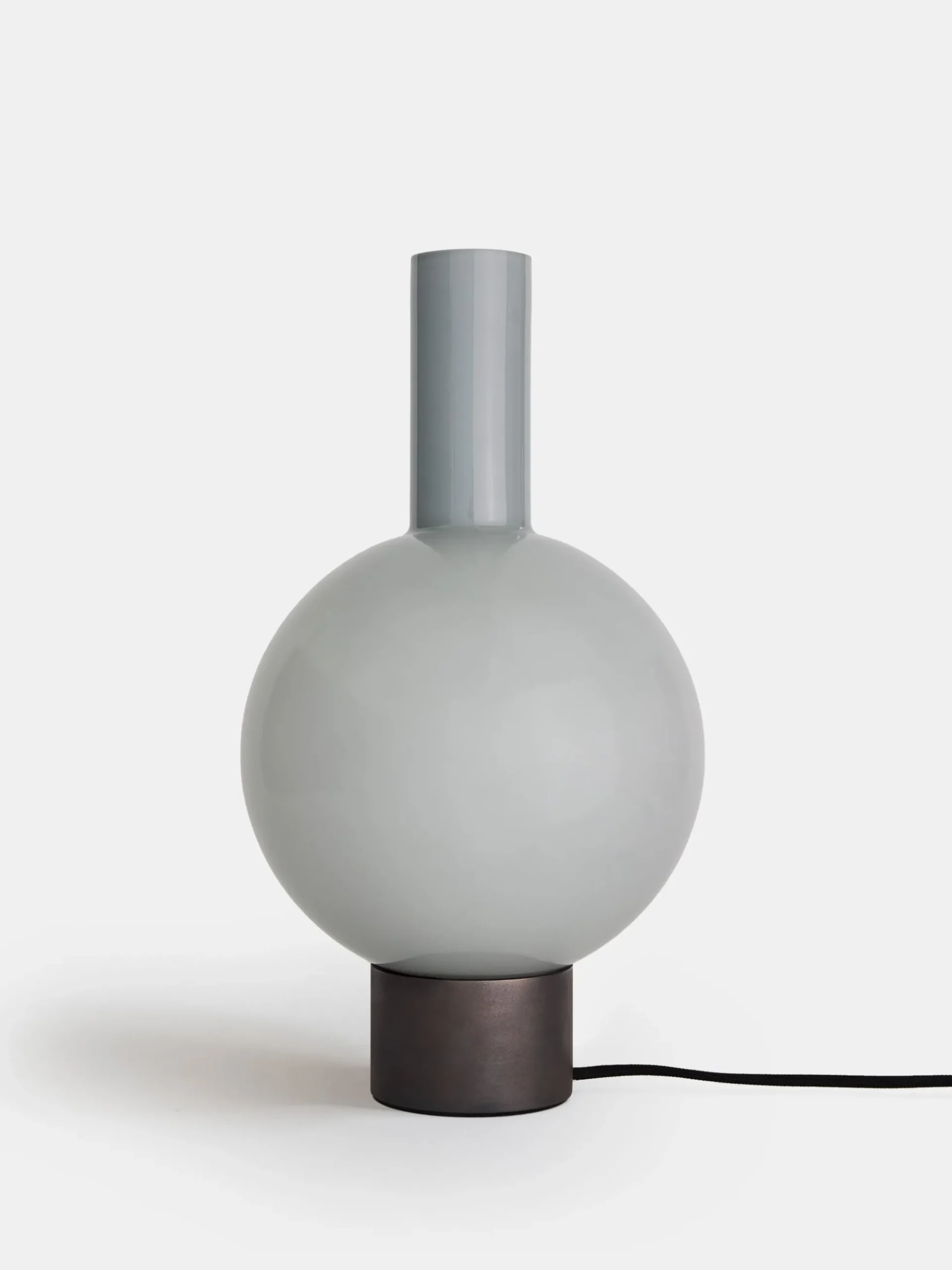 Glass Puritan Table Lamp