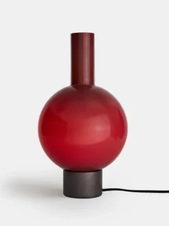 Glass Puritan Table Lamp