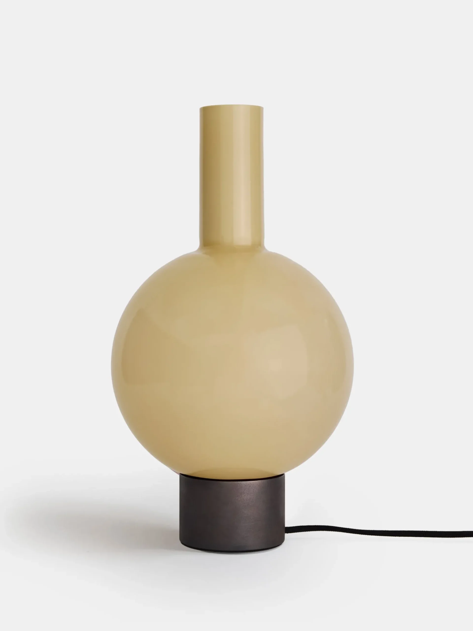 Glass Puritan Table Lamp