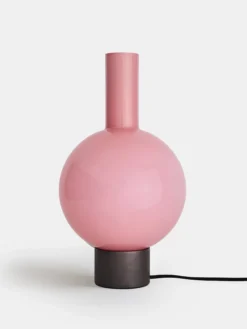 Glass Puritan Table Lamp