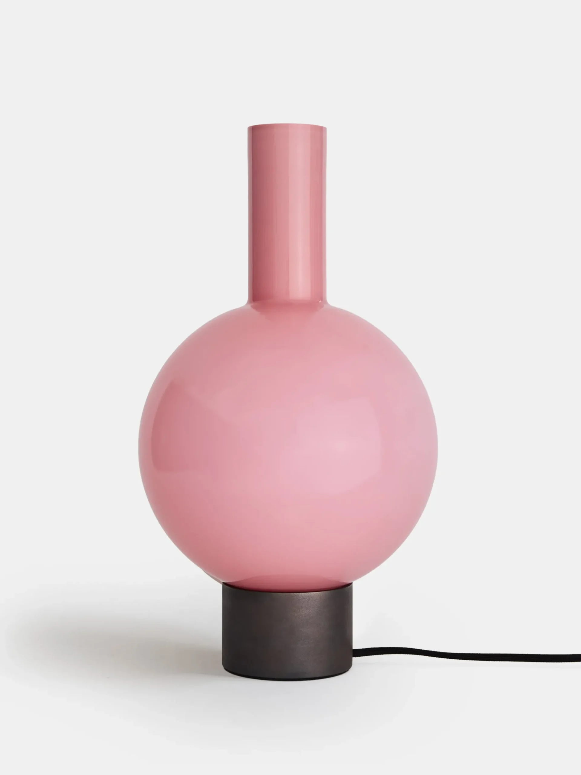 Glass Puritan Table Lamp