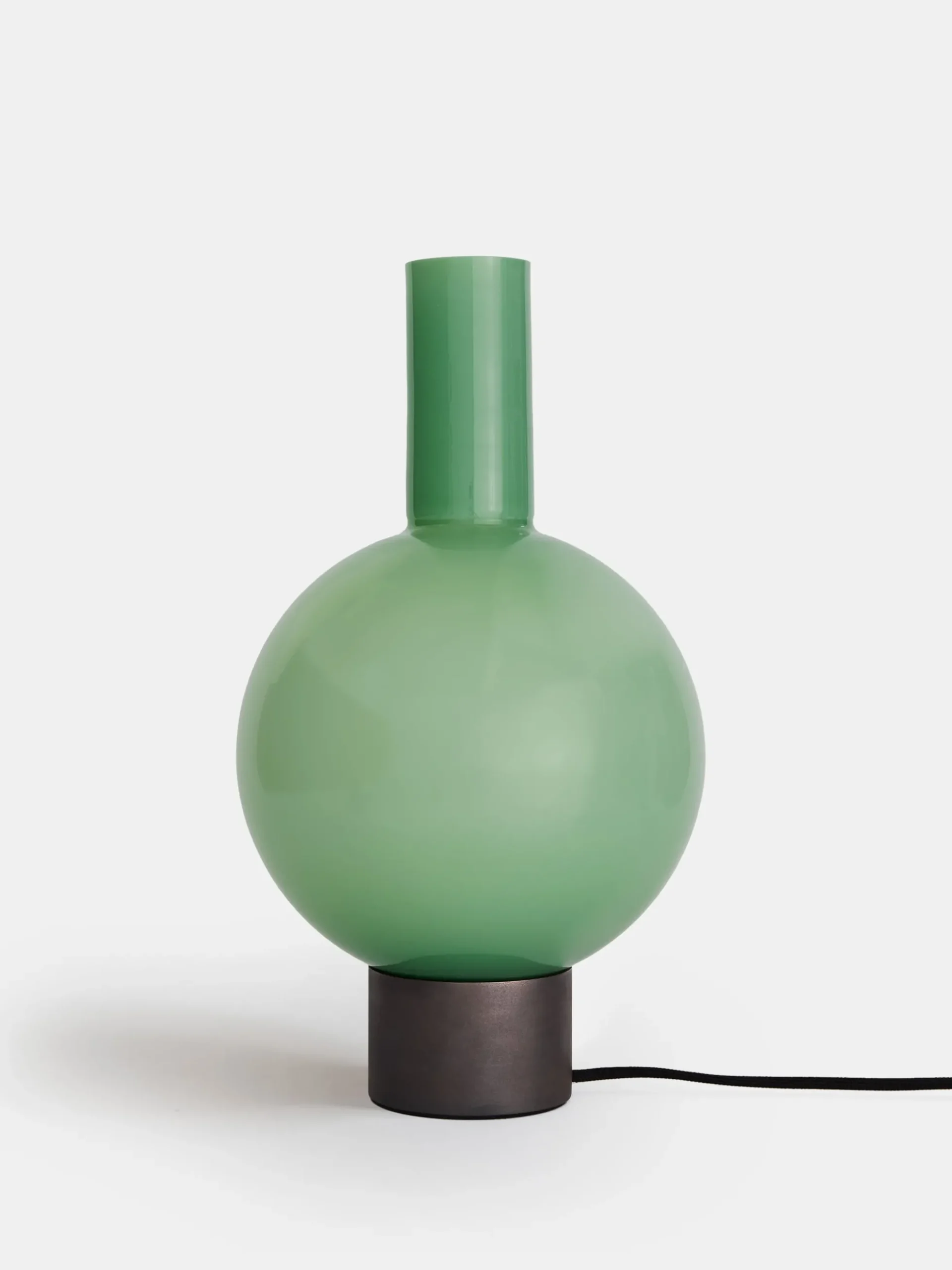 Glass Puritan Table Lamp