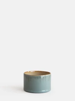 Goblet Cylinder Low - Smokey Blue