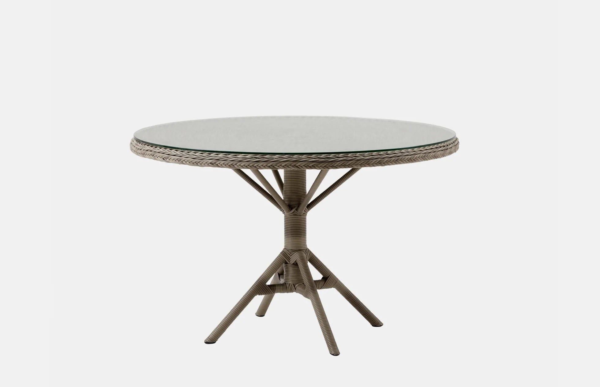 Grace Exterior Dining Table - Antique Grey - 120 cm