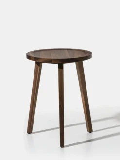 Gray 44 Side Table – Walnut – Ø50