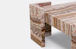 Harlow Coffee Table - Red Jade