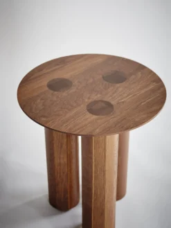 Hommage Side Table - Stained Smoked Oak