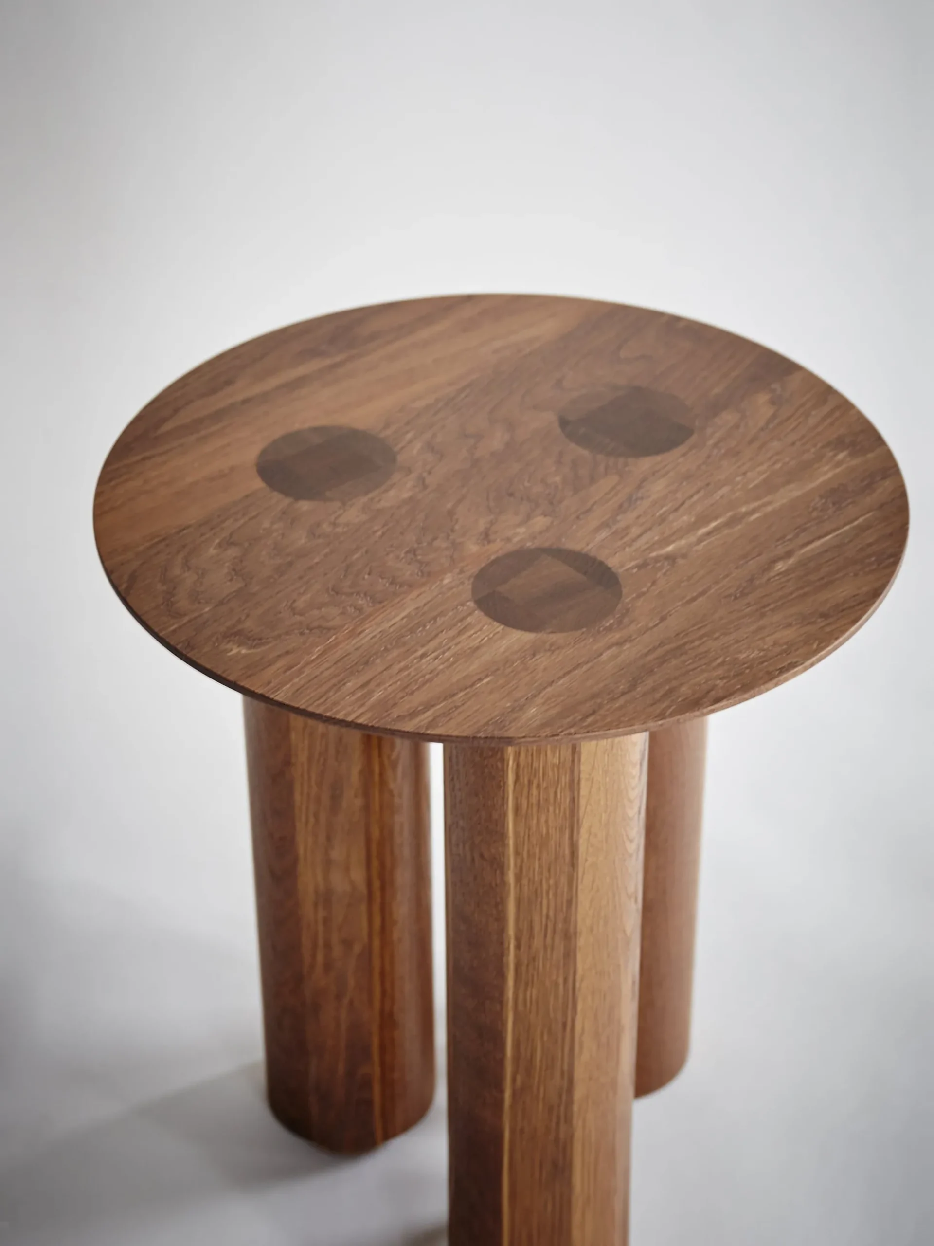 Hommage Side Table - Stained Smoked Oak