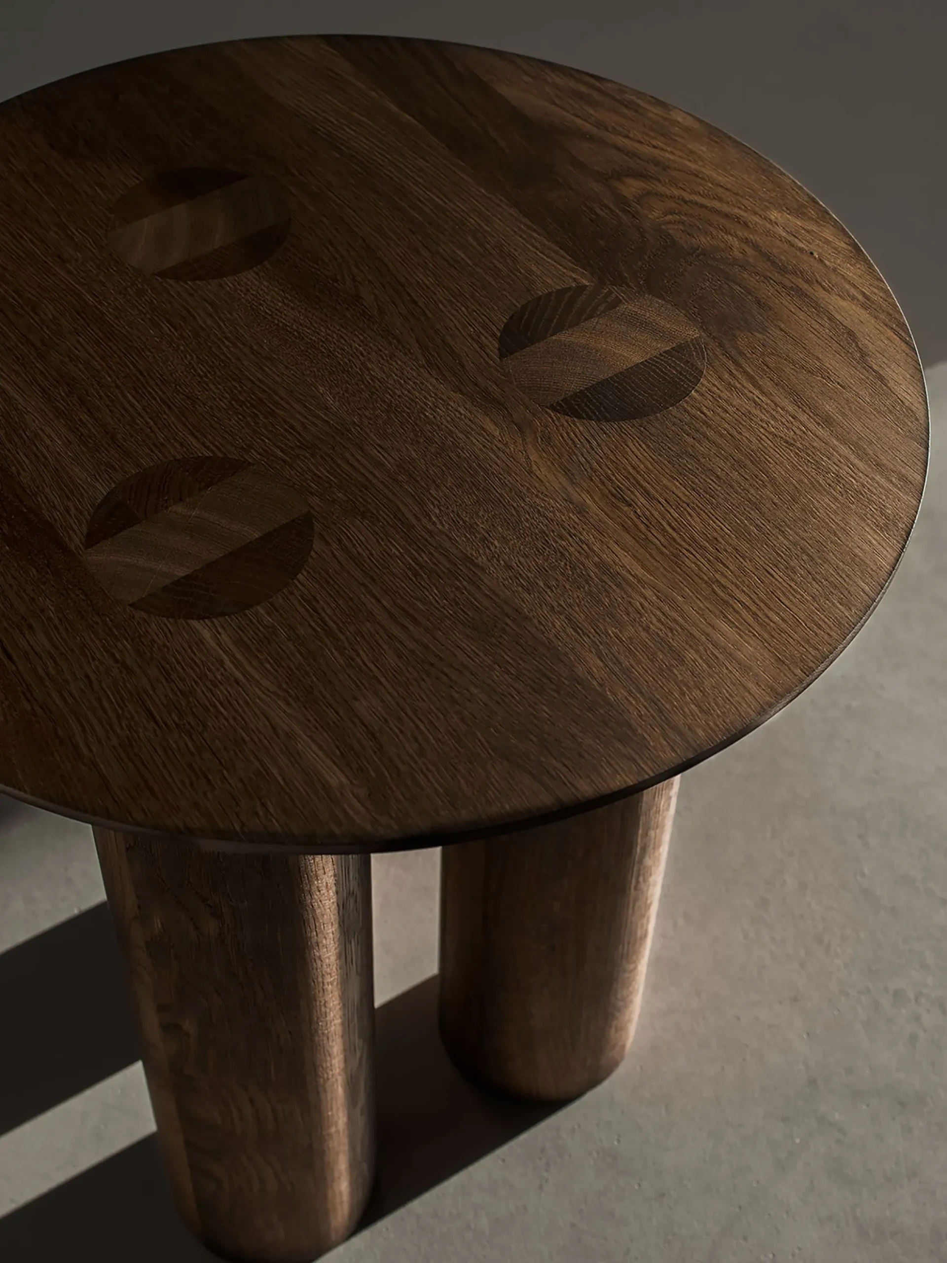 Hommage Side Table - Stained Smoked Oak