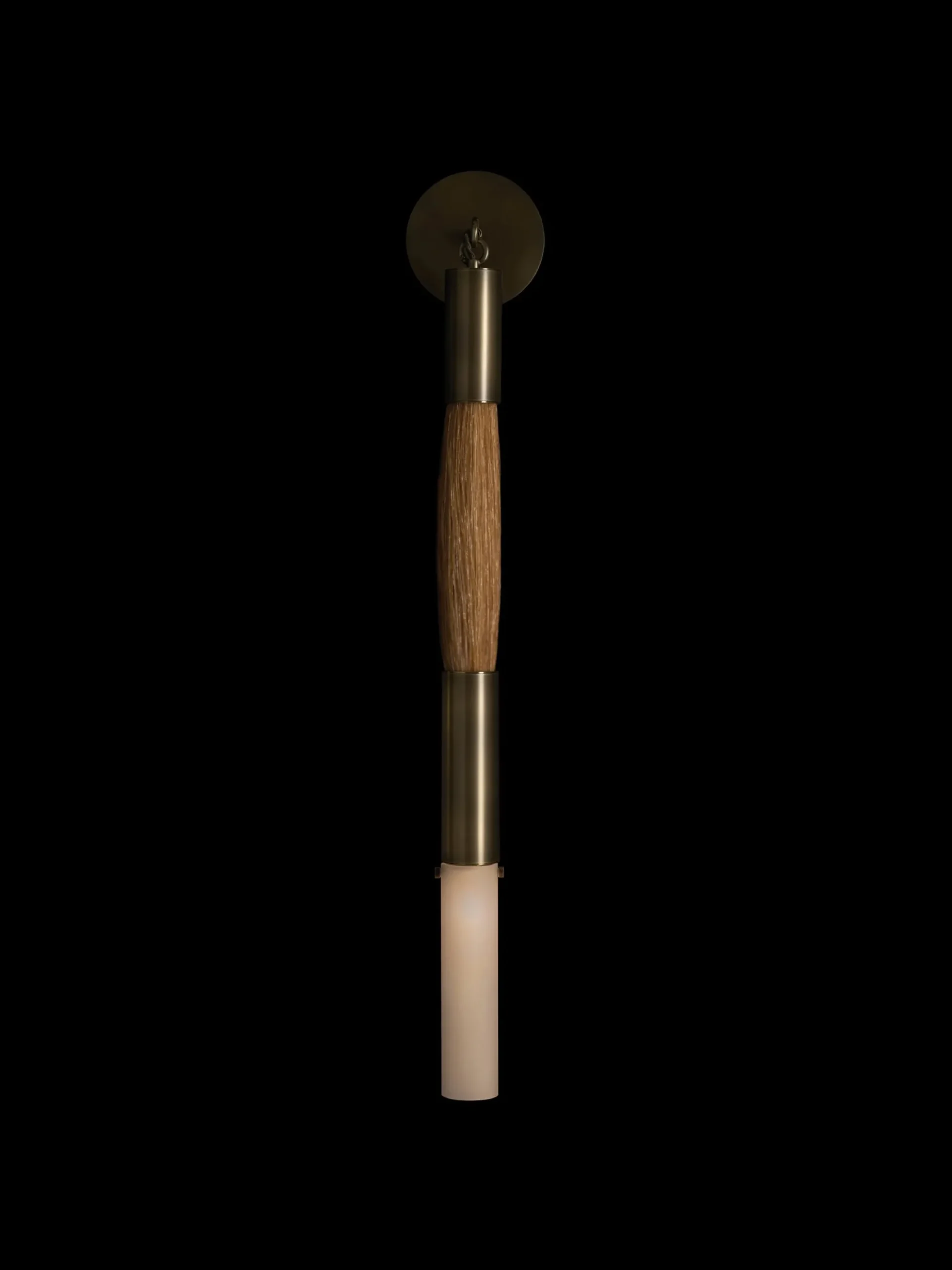 Horsehair 1 Sconce