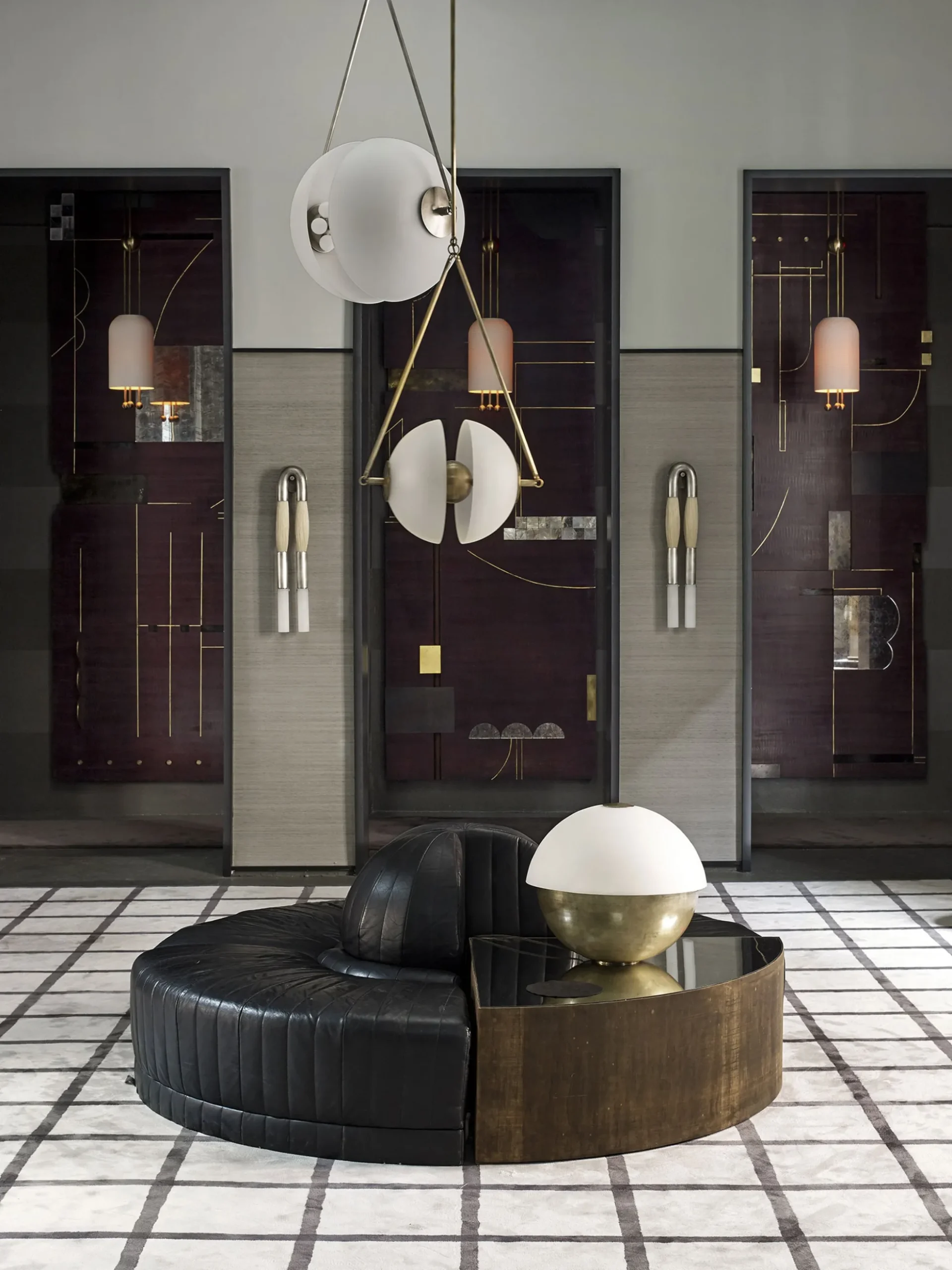 Horsehair Sconce