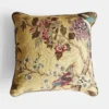 Hydrangea Bird Cushion - Ochre - 50 x 50 cm