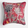 Hydrangea Bird Old Rose Cushion - 55x55 cm