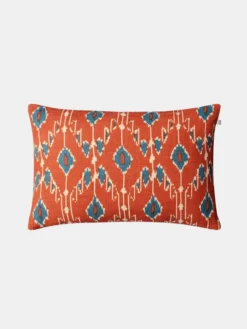 Ikat Goa Cushion Cover - Apricot - 40x60 cm