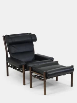 Inca Armchair and Footstool