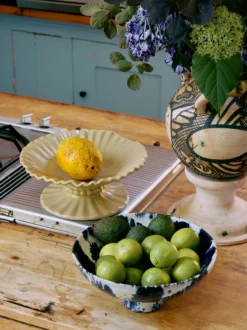 Indigo Ceramic Bowl