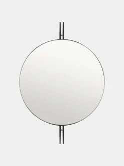 IOI Mirror Black Semi Matt Ø80