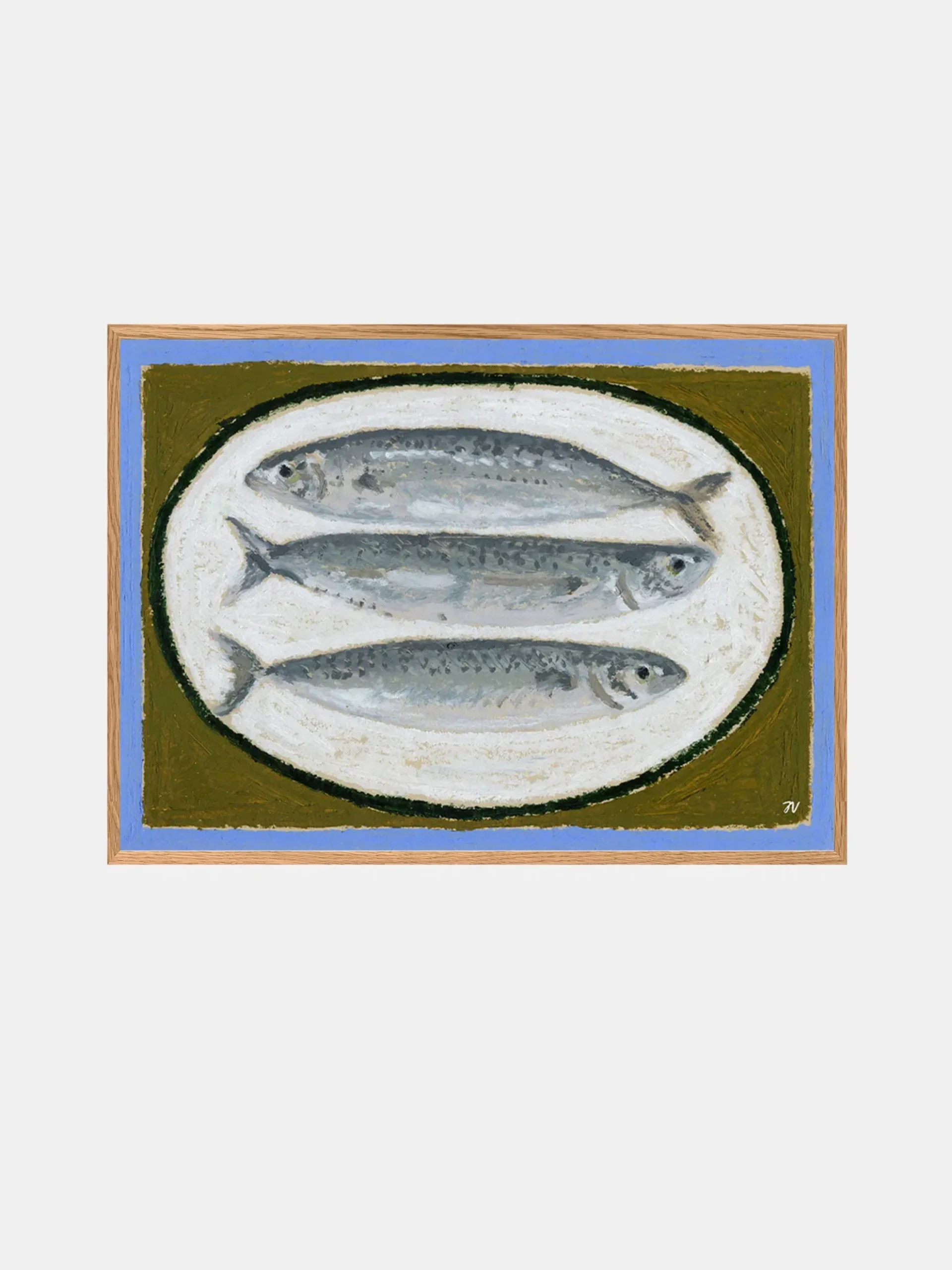 Isabelle Vandeplassche - Fish on a Plate