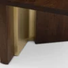 Izar Dining Table - Brushed Brass
