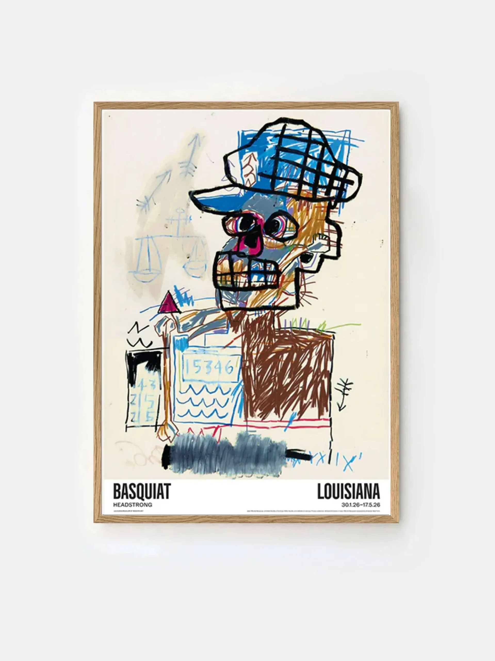 Jean-Michel Basquiat - Scales of Justice