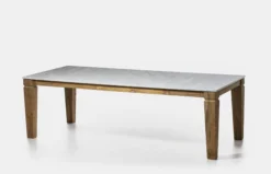 Jeko 33 Table - Carrara Marble - 240 cm