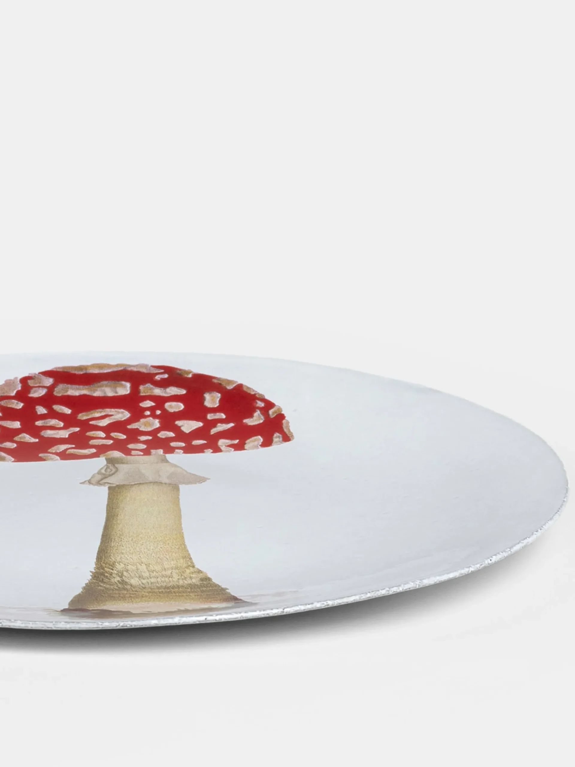 John Derian Agaric Fausse Oronge Dinner Plate