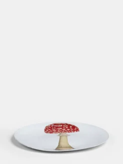 John Derian Agaric Fausse Oronge Dinner Plate