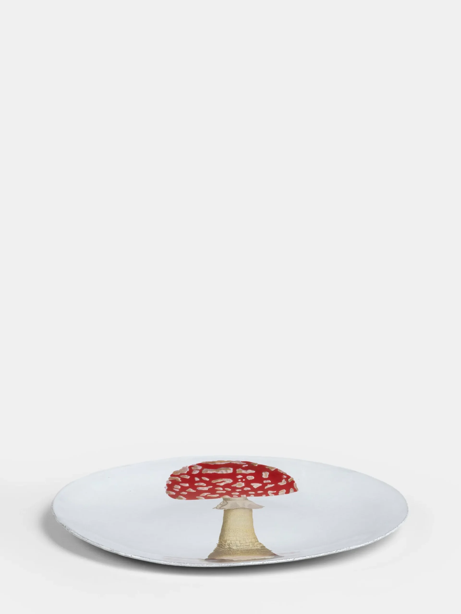 John Derian Agaric Fausse Oronge Dinner Plate