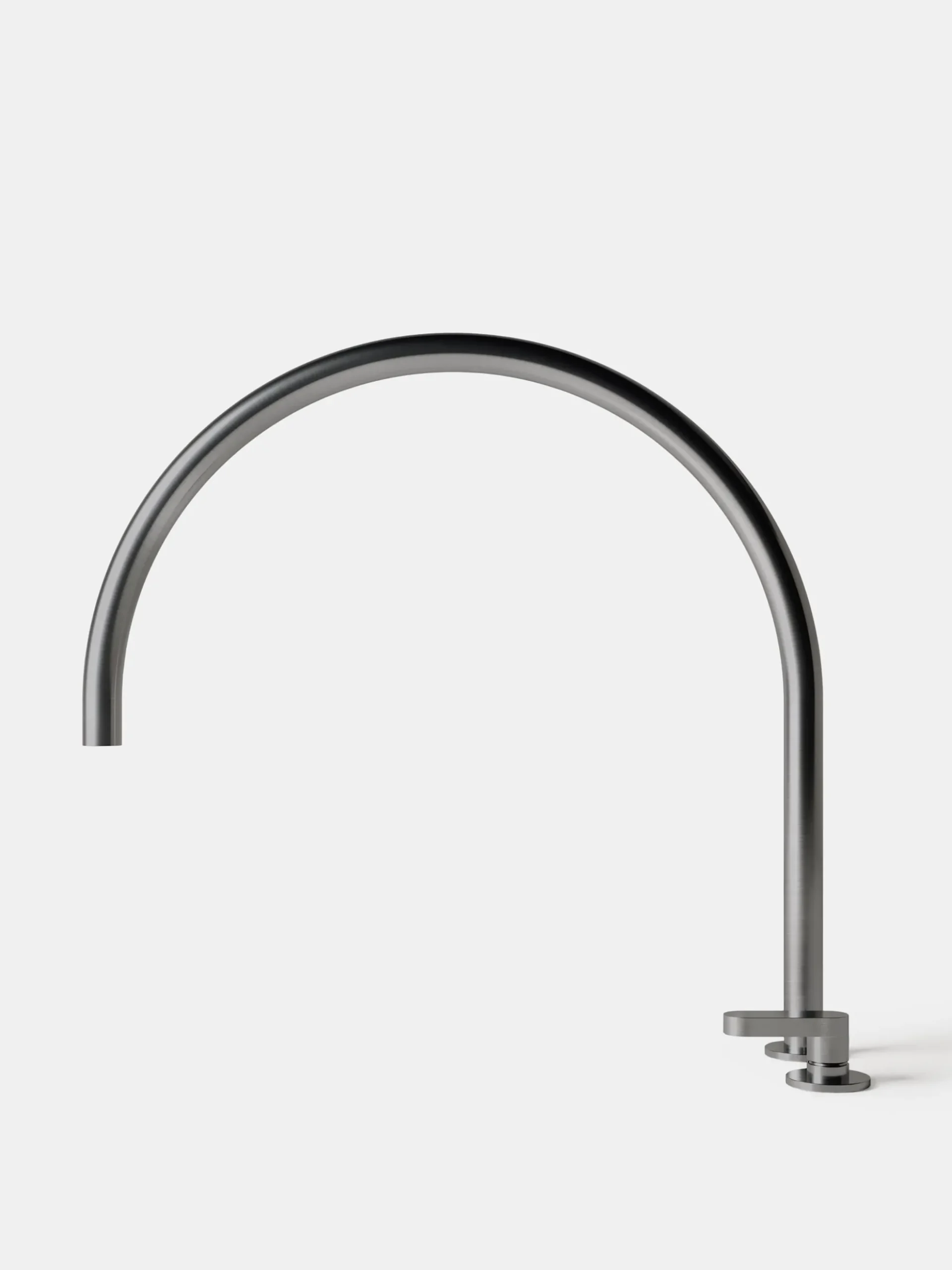 John Pawson Deck Mounted Mixer with Swivel Spout - 400