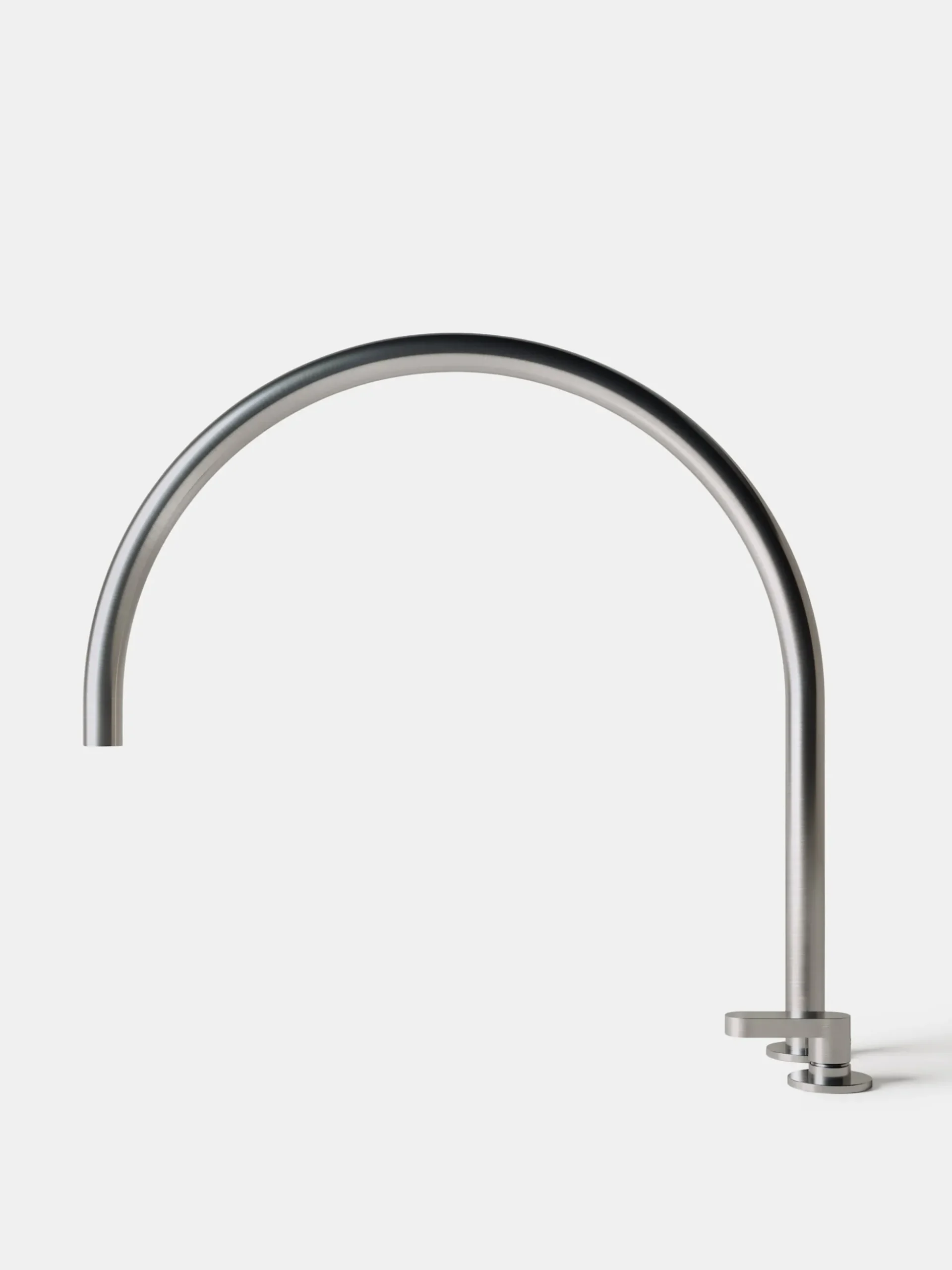 John Pawson Deck Mounted Mixer with Swivel Spout - 400