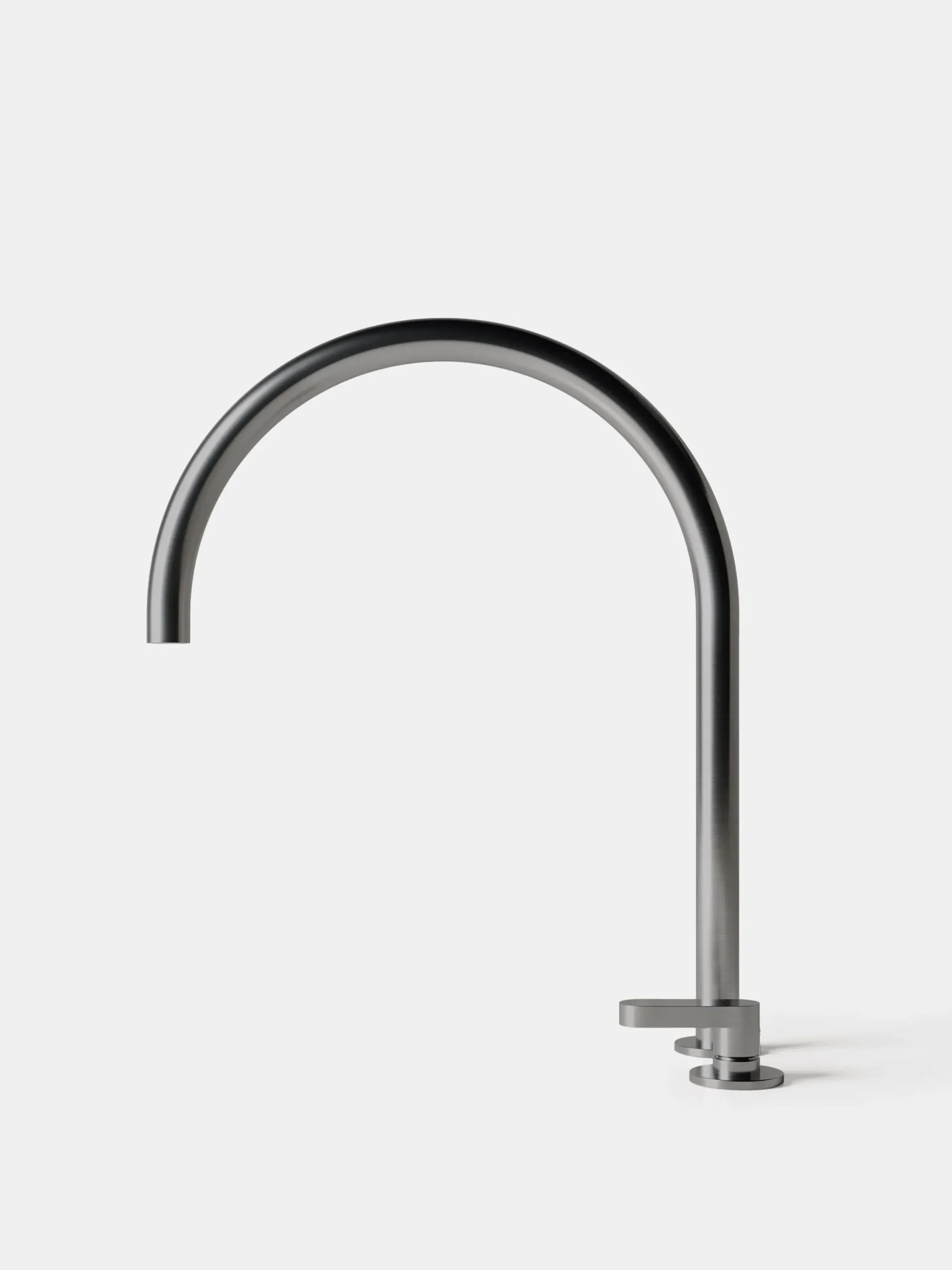 John Pawson Deck Mounted Mixer with Swivel Spout - 280