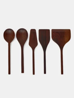 Kitchen Tools Pure Wood Set of 5