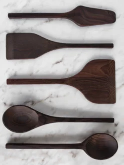 Kitchen Tools Pure Wood Set of 5