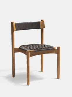 Koster Dining Chair - Teak - Dark Grey