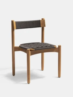 Koster Dining Chair - Teak - Dark Grey