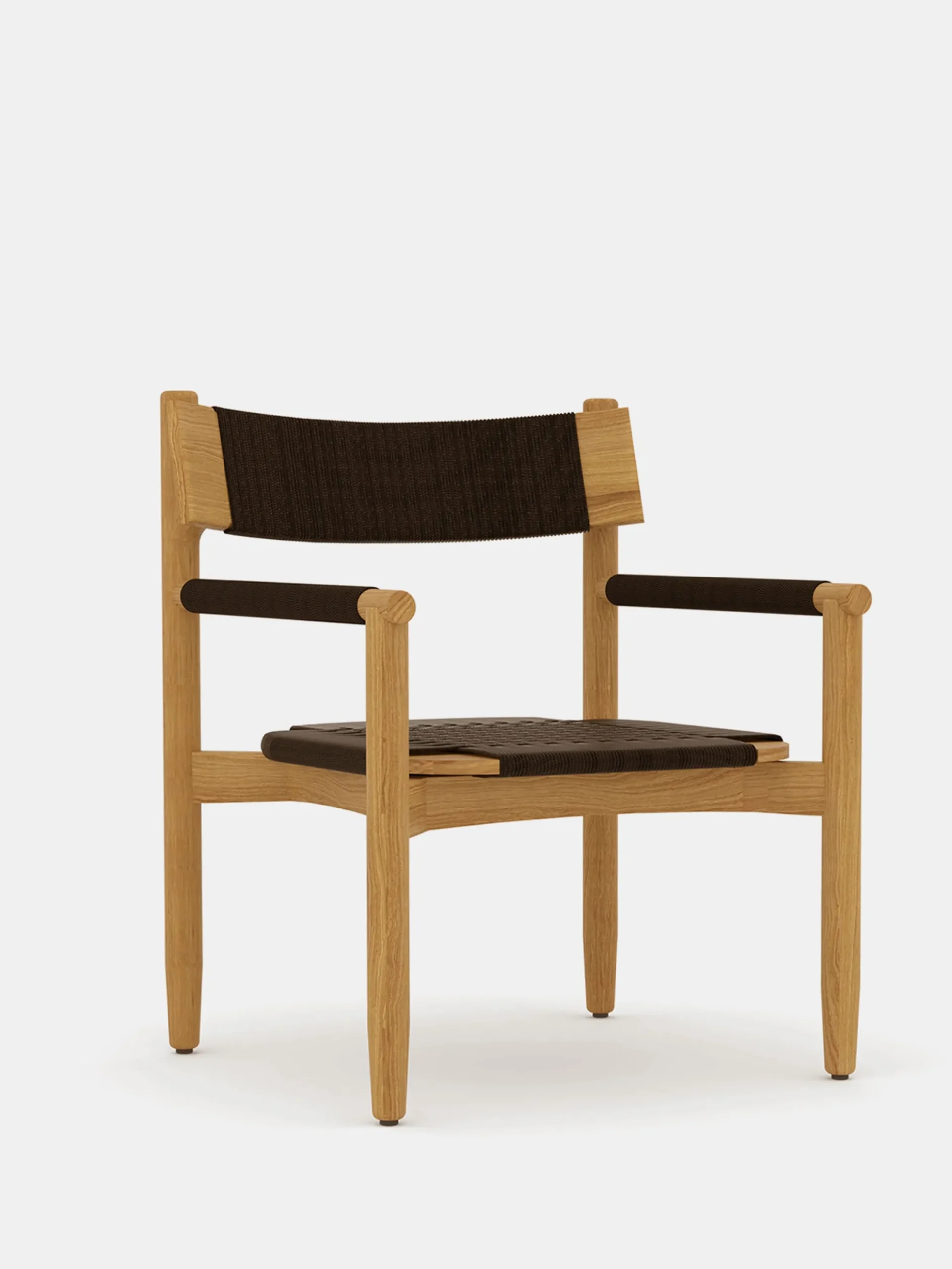 Koster Lounge Chair - Teak - Dark Grey