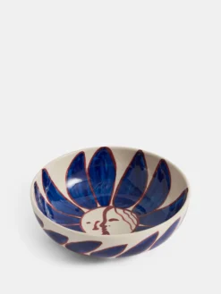 La Pittura Bowl - Deep Blue Flower